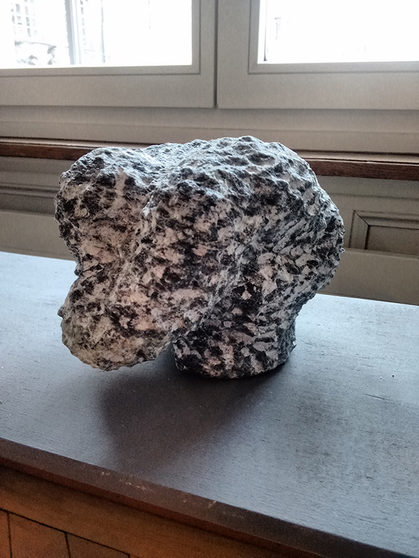 Ruedi Mösch: 2016: Speckstein Fig. 5: h. 12 cm