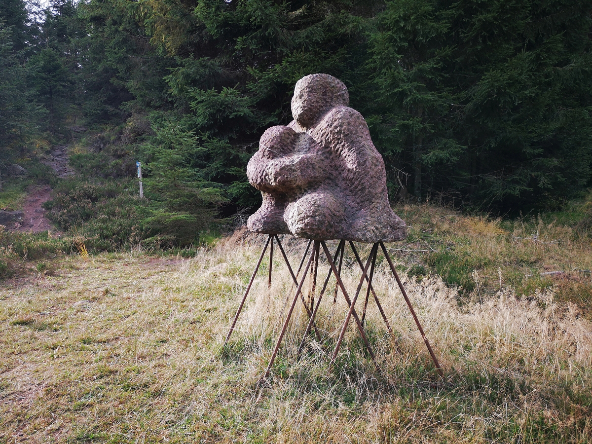 2020: Ruedi Mösch: Sentier des Passeurs: Trockenfall