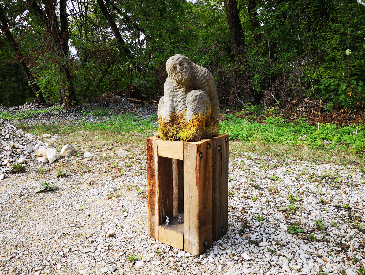 2022: Ruedi Mösch: Atelier: Untergrund