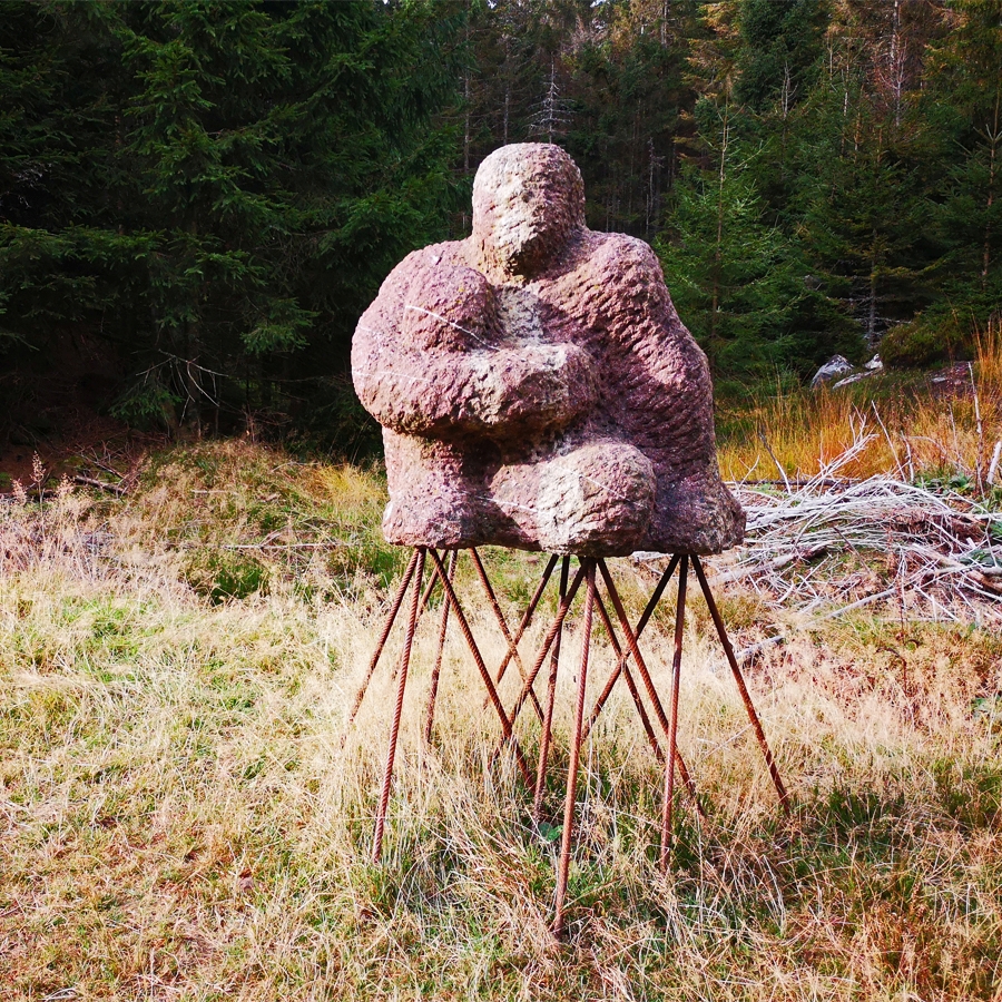 2020: Ruedi Mösch: Sentier des Passeurs: Trockenfall