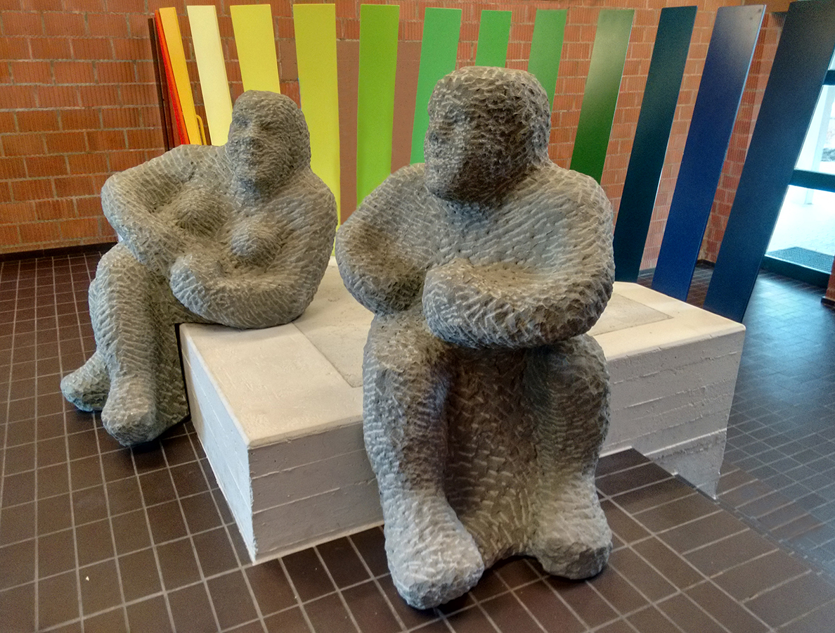 Ruedi Mösch: 2016 Dielsdorf: Kommunizierendes Paar